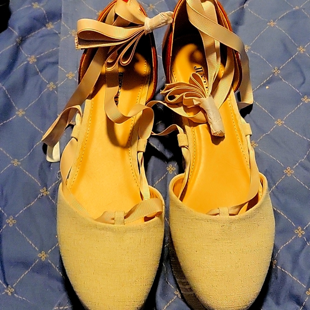 JustFab Platform Sandals